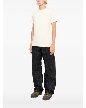 SAMURAI JEANS Crew-Neck T-Shirt - White