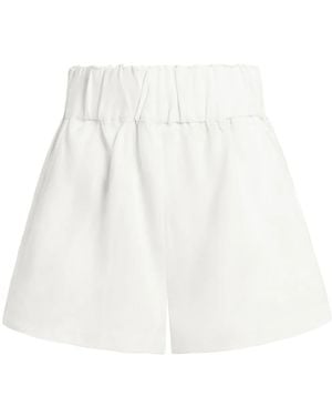 Bondi Born Universal Linen Shorts - White