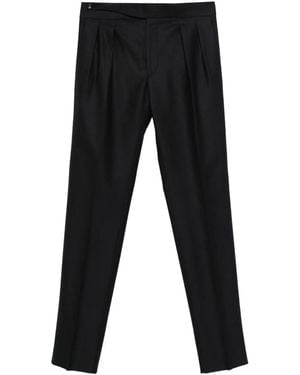 Tagliatore Pleated Trousers - Black