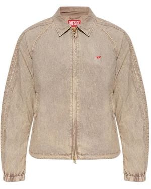 DIESEL ジップ ジャケット - ナチュラル