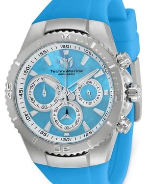 TechnoMarine Sea Manta Chronograph 40Mm Watch - Blue