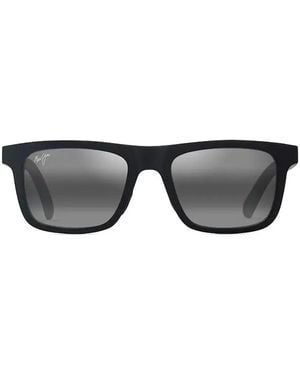 Maui Jim Lunettes De Soleil Moaka À Monture Rectangulaire - Grey