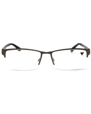 JOE OPTICAL Lunettes De Vue À Monture Rectangulaire - White