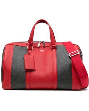 Ferragamo Leather Holdall - Red