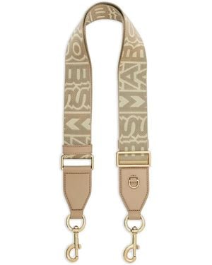 Marc Jacobs Utility Logo-Jacquard Strap - Natural