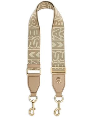 Marc Jacobs Utility Logo-Jacquard Strap - Natural