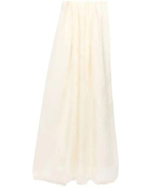 Weekend by Maxmara Jacquard Wool And Modal Stole - Wit
