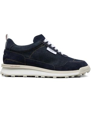 Thom Browne Alumni Lace-Up Trainers - Blue