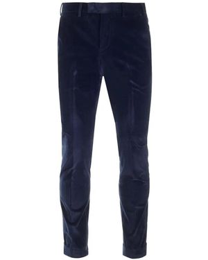 PT Torino Master Corduroy Trousers - Blue