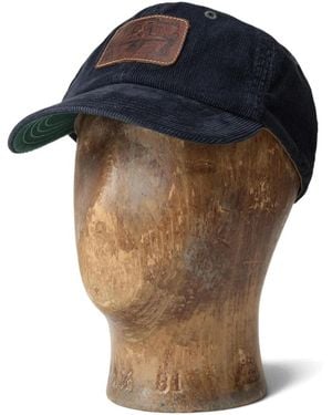 RRL Corduroy Cap - Blue