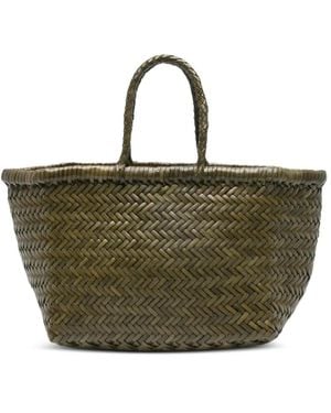 Dragon Diffusion Petit Sac Cabas Bamboo Triple Jump - Green