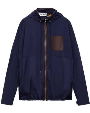 Loewe Paula's Ibiza Nylon Hooded Jacket - Blue