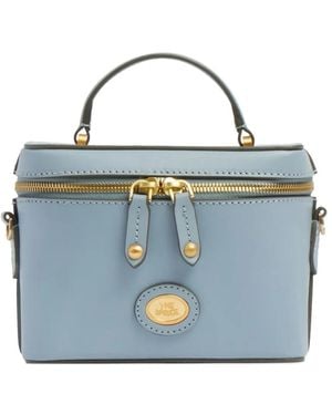 The Bridge Sac Cabas En Cuir - Blue