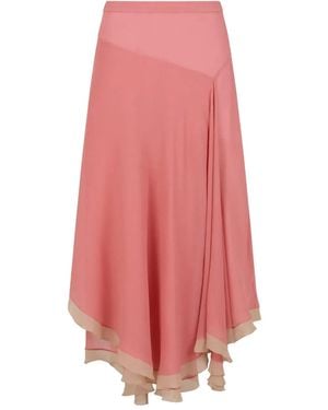 Marni Ruffled Skirt - Pink