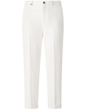 Roberto Cavalli Cotton Trousers - White