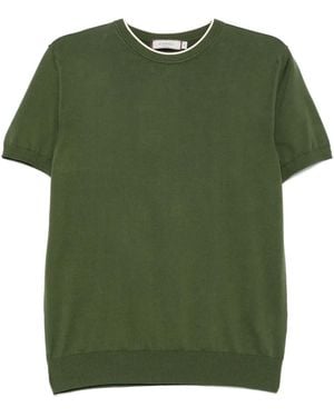 Canali Cotton T-Shirt - Green