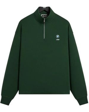 Kith X Bmw Nelson Quarter-Zip Jumper - Green