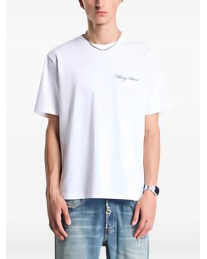 Filling Pieces Director Graphic-Print T-Shirt - White