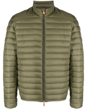 Save The Duck High-Neck Padded Jacket - Green