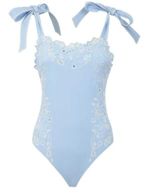 Jonathan Simkhai Laurie Swimsuit - Blue