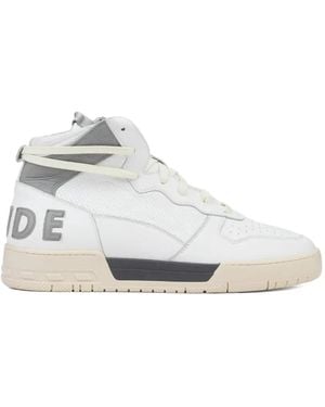 Rhude Rhecess-Hi Hi-Top Sneakers - White