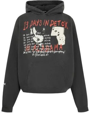 Enfants Riches Deprimes Graphic-Print Boxy-Fit Hoodie - Black