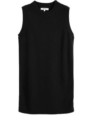 Chinti & Parker Round-Neck Knitted Dress - Black