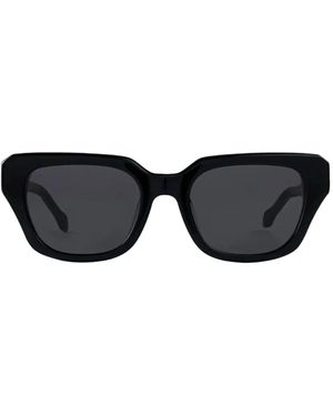 Dyrka Morris Square-Frame Sunglasses - Black