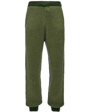 JW Anderson Pantaloni Dritti - Verde