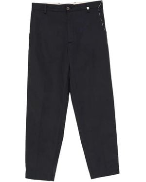 Myths Straight-Leg Trousers - Blue