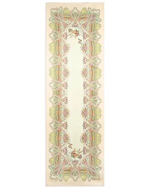 Etro フローラル スカーフ - メタリック