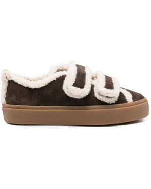 Inuikii Touch-Strap Sneakers - Brown