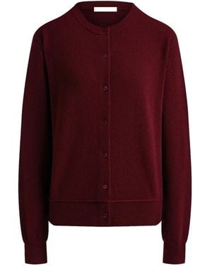 12 STOREEZ Aura Buttoned Cardigan - Red