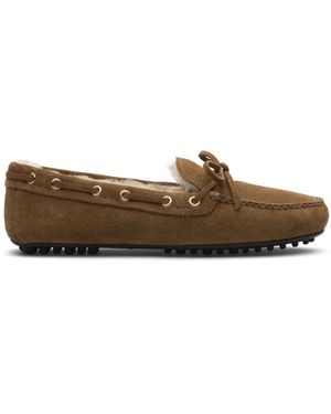 Car Shoe スエード ドライビングシューズ - ブラウン