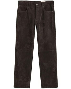 Mulberry Suède Broek - Grijs
