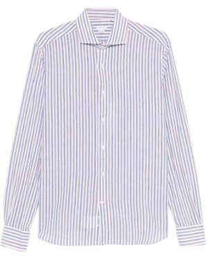Orian Chemise À Rayures - White