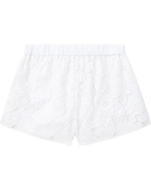 Rag & Bone Amy Spitzenshorts Mit Stretchbund - Weiß