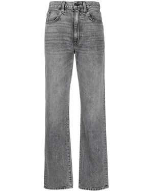 SLVRLAKE Denim London High-Waisted Jeans - Gray