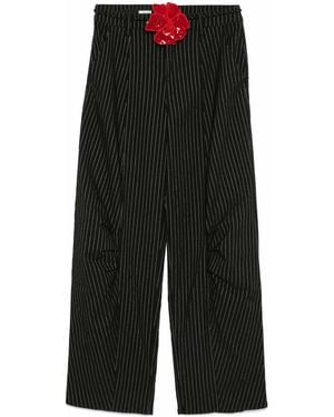 パンツ ROTATE BIRGER CHRISTENSEN 'Poplin Tapered Striped' pants Rotate Birger Christensen 'Poplin Tapered Striped' Pants