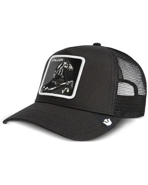 Goorin Bros Stallion Square-Patch Baseball Cap - Black