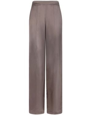 Emporio Armani Fluid Trousers - Brown