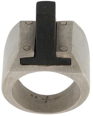 Parts Of 4 'V3 Sistema' Ring - Mettallic