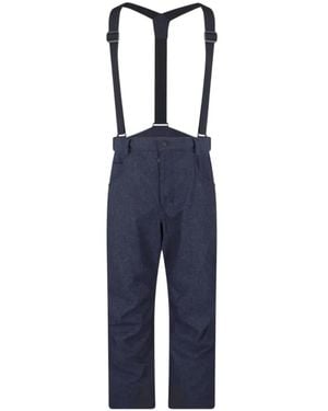 Moncler Detachable Braces Ski Bib - Blue