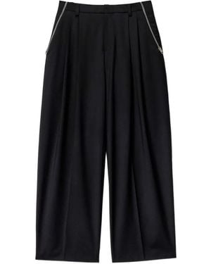 Alexander Wang Zip-Detail Pants - Black