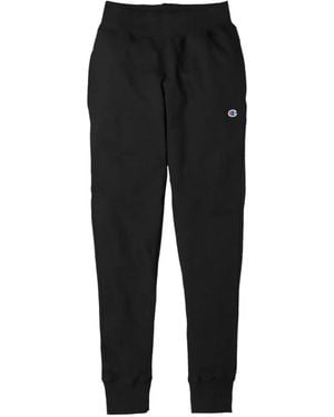 Champion C-Life Logo-Detail Track Pants - Black