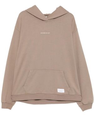 ih nom uh nit Hoodie Met Logo - Naturel