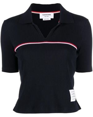 Thom Browne T-shirts And Polos Blue