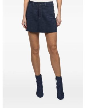 DL1961 Falda Alma con cinturón - Azul