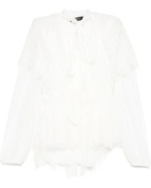 Twinset Zijden Blouse - Wit