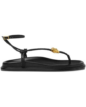Versace La Medusa Sandalen - Schwarz